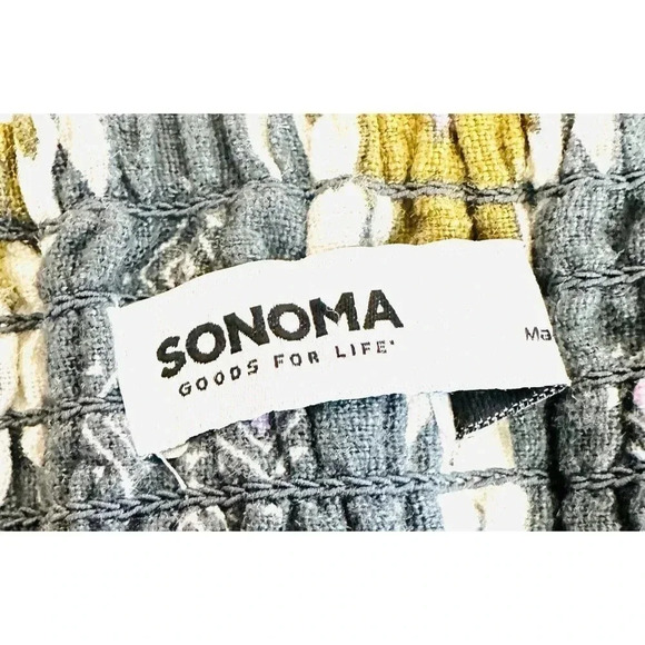 NWT SONOMA Women Sleeveless Elastic Waist Green Square Neck Maxi Dress Size XXL - Picture 12 of 14